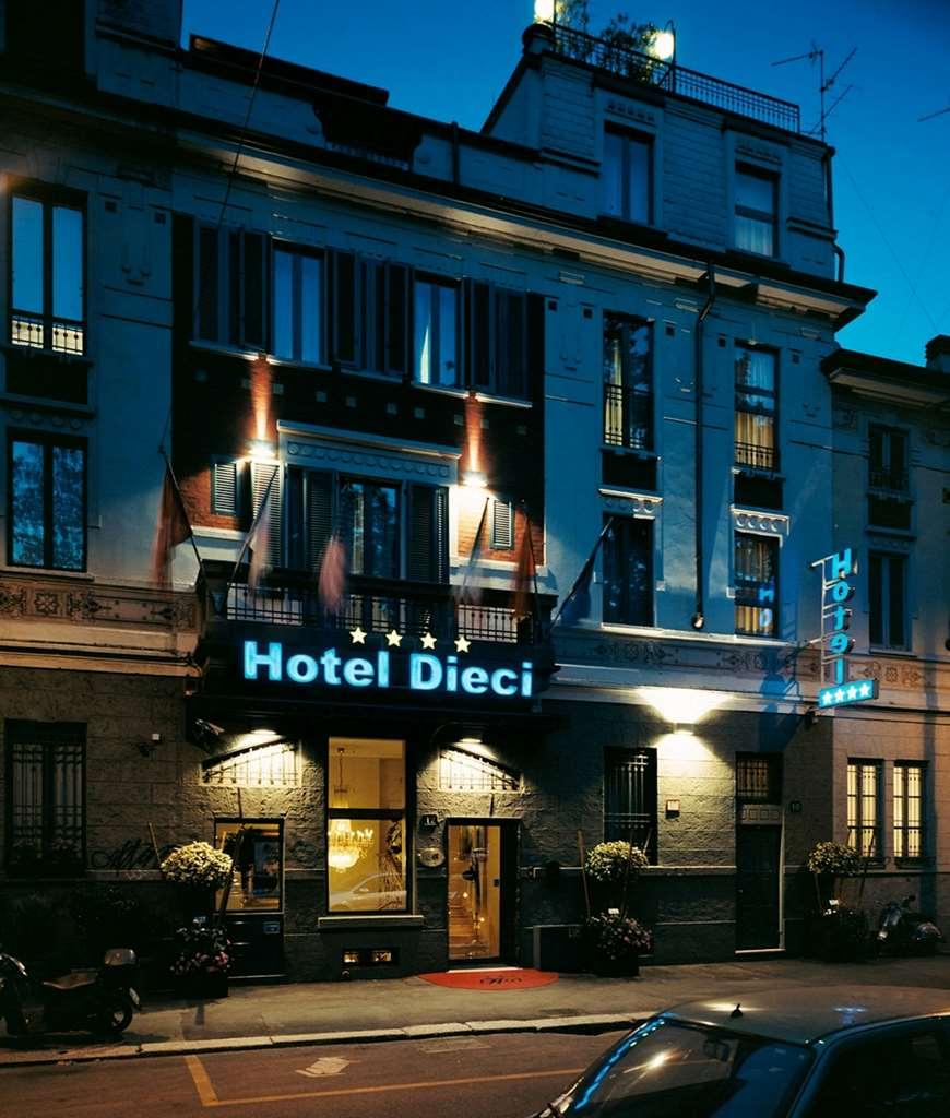 Boutique Hotel Dieci Милан Экстерьер фото