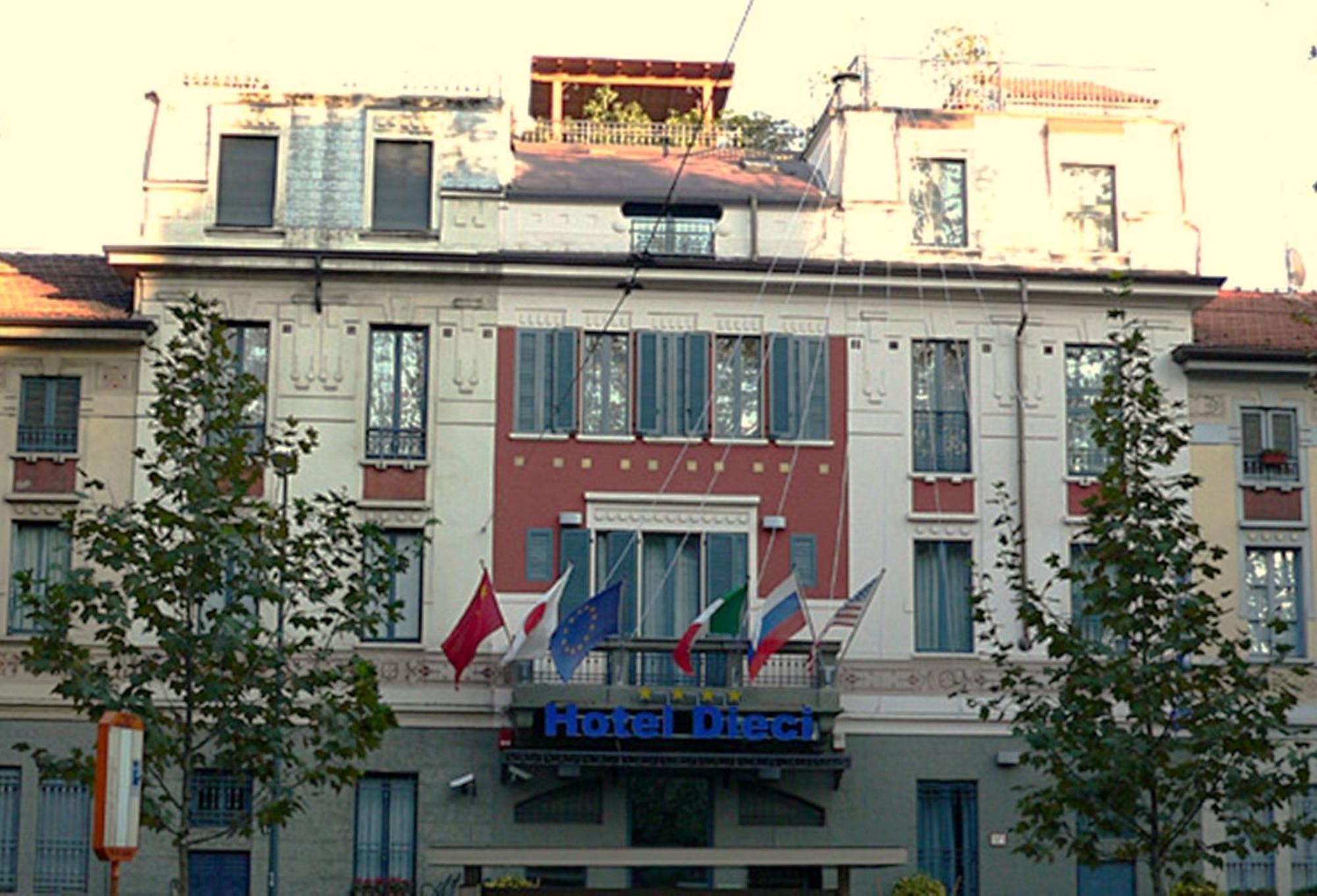 Boutique Hotel Dieci Милан Экстерьер фото